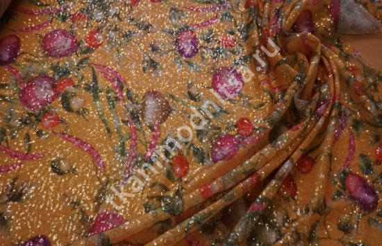 Сетка с пайетками арт.87-731 пр-во Италия,шир.145 см